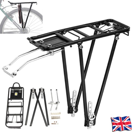 Rear pannier rack alloy - rear,