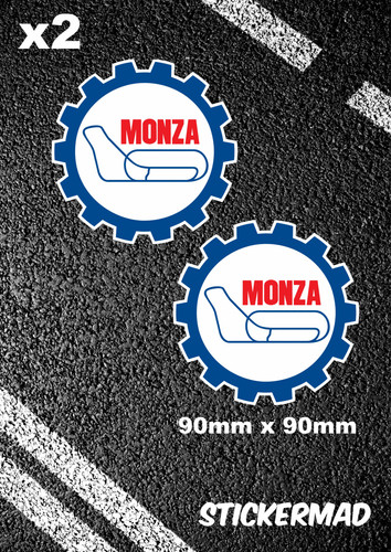 Monza circuit stickers - circuit,