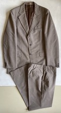 Vtg 1960s 70s Mens Wool Blend