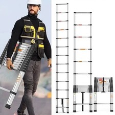 8m telescopic ladder - 2.6m-3.8m,