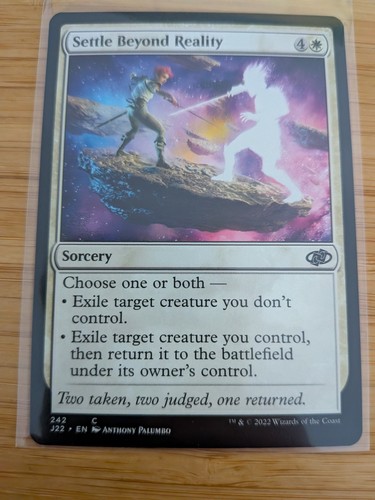 Mtg settle beyond reality 242 - settle,