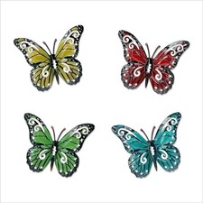 Lotus Metal Butterfly Wall Art