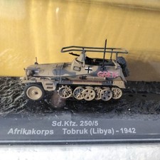 AMERCOM Sd.Kfz. 250/5 Afrikakorps Tobruk Libya 1942 Military Vehicle 1/72 