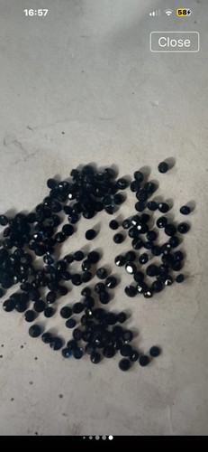 Sapphire dark blue 2mm semi - dark,