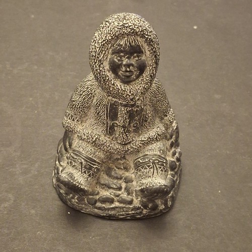 Inuit carving native in - ,