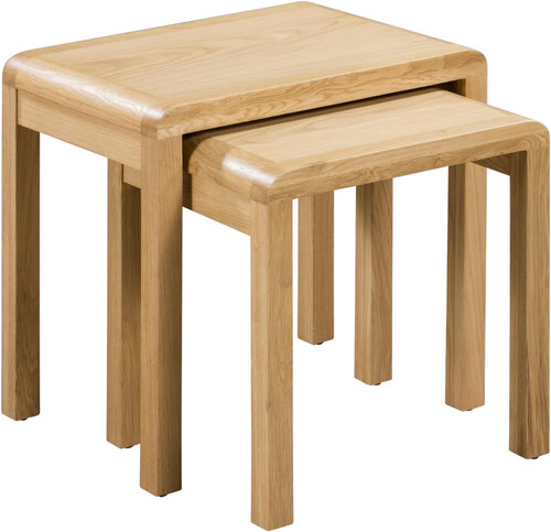 Curve oak nest tables - nest,