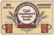 Beer mat mcmullen brewery - beer,