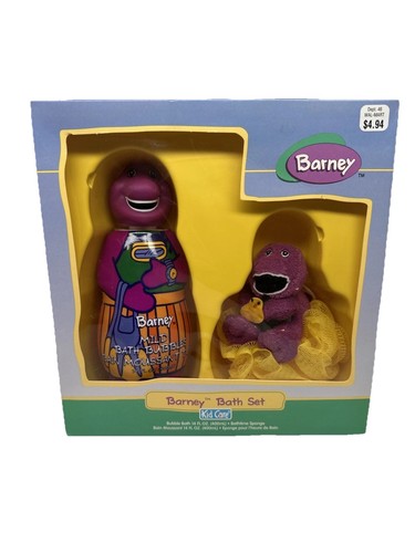 Vintage 2001 barney - vintage, bath