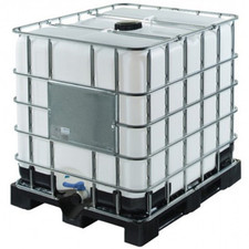 IBC Bulk Water Tank 1000 Litre Container CLEAN PHARMACEUTICAL GRADE