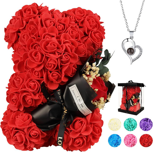 Rose bear for women - rose,
