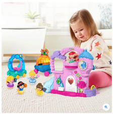 Fisher-Price Little People Disney Princess Playset Play & Go Castle Kids Gift