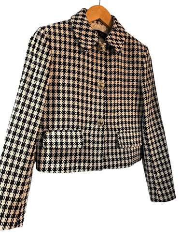 Zara tweed blazer - tweed, jacket