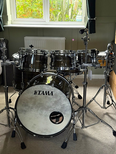 Tama star acoustic drum kit - tama,
