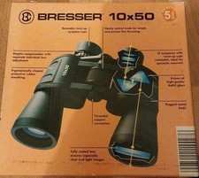 Bresser 10x50 Binoculars random New Only Opened To Take Pictures!