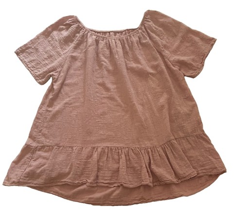 Ladies ruffle tunic top - ladies,