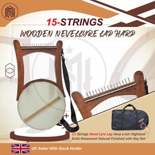 15 Strings Harp Nevel Lyre Lap