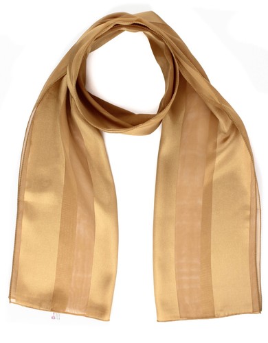 Elegant shiny satin neck scarf - shiny,