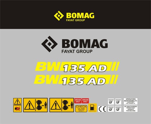 Bomag bw135 roller - bw135, ad
