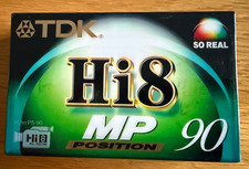 TDK Hi8 MP Position 90 min PAL