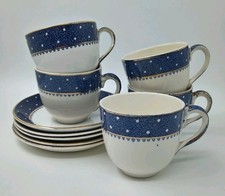 Set Of 5 Ridgway Cups & 6