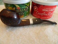 ESTATE PIPE DR. GRABOW SILVER DUKE  AJUSTOMATIC BULLDOG, USED