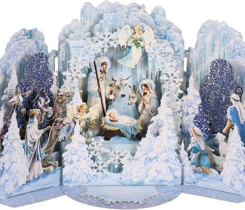 Nativity christmas cards - christmas, cards,