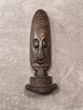 Large Hand-Carved Wooden