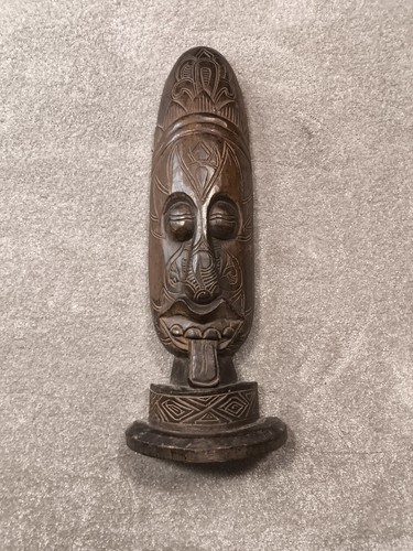 Large hand carved wooden - large, hand-carved