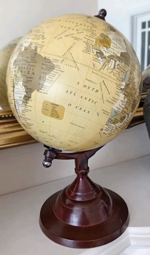 World globe metal - globe,