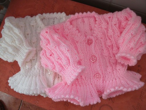 Baby girl cardigan months - 0-3,