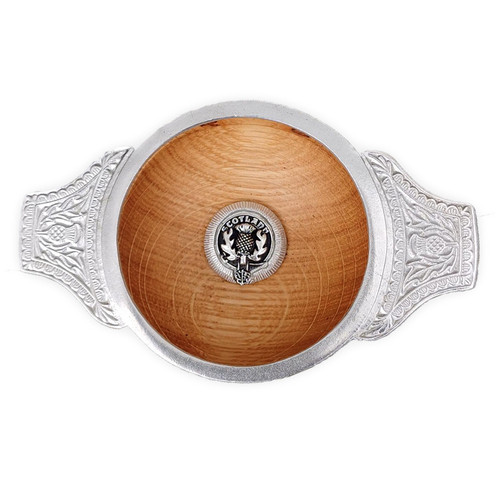 Wooden scottish clan crest - wooden,
