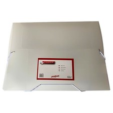 A4 Clear Box File with Elastic