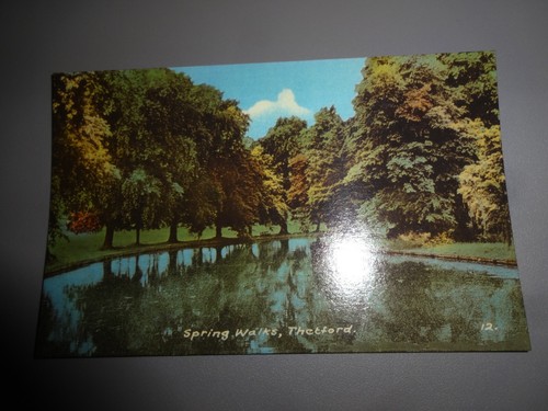 Spring walks thetford postcard - walks,