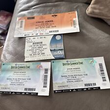 Stevie Wonder Tickets  Original Vintage Concert  x