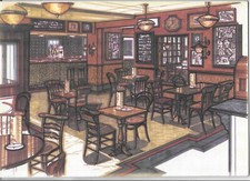 Decorative Coloured Print on