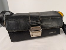 Praktica B200 Electronic SLR Cases with Lens Untested Spares/Repair