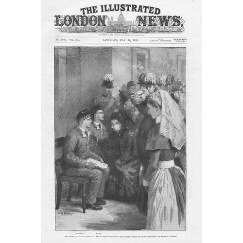 Queen victoria presenting - queen, a