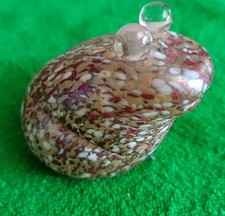 Vintage Glass Frog Paperweight