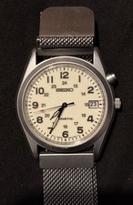 Mens seiko kinetic military - kinetic,