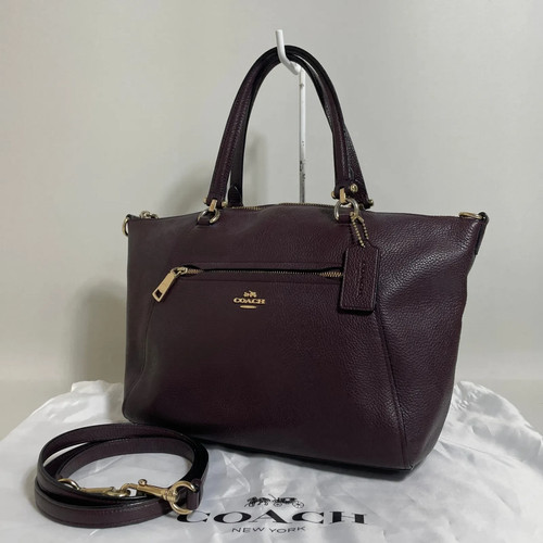 Coach prairie pebbled leather - prairie,