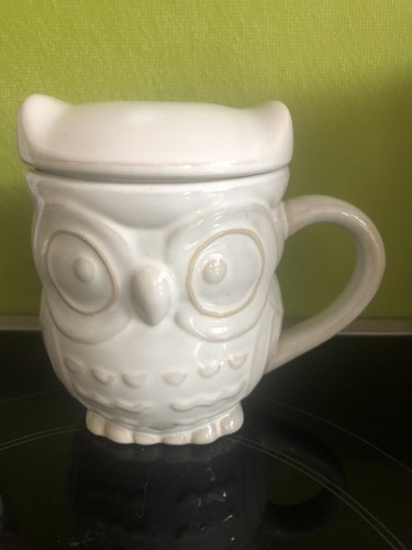 Joyye owl ceramic tea - ceramic, /