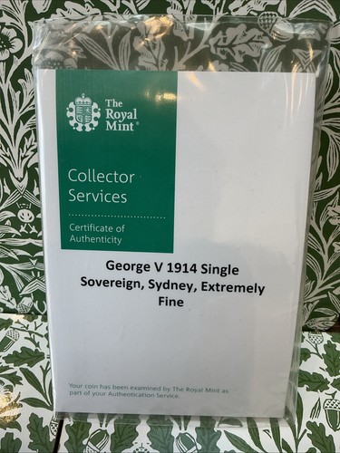 The royal mint george - royal, 1914