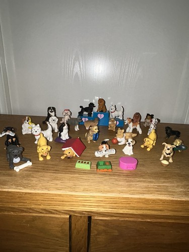 Puppy pocket dog figures - puppy, my