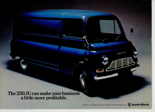 Austin 250 van brochure - ,
