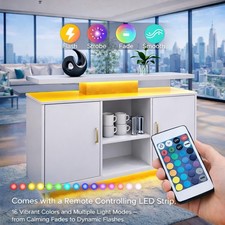 Modern White Coffee Stand