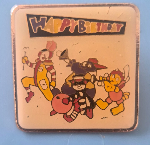 Mcdonald happy birthday - mcdonald's,