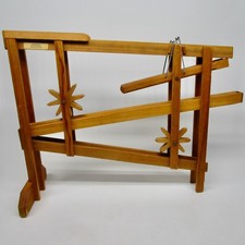 Wood marble run toy game