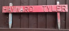 Cast Aluminium Alloy HAYWARD TYLER Sign Fire Brigade Pump Makers