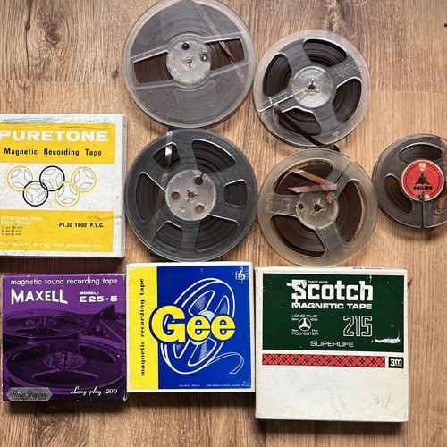 Reel tapes - reel, to