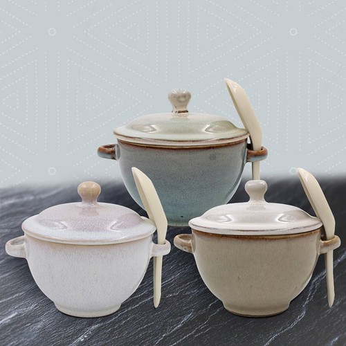 Ceramic reactive glaze - glaze, soup